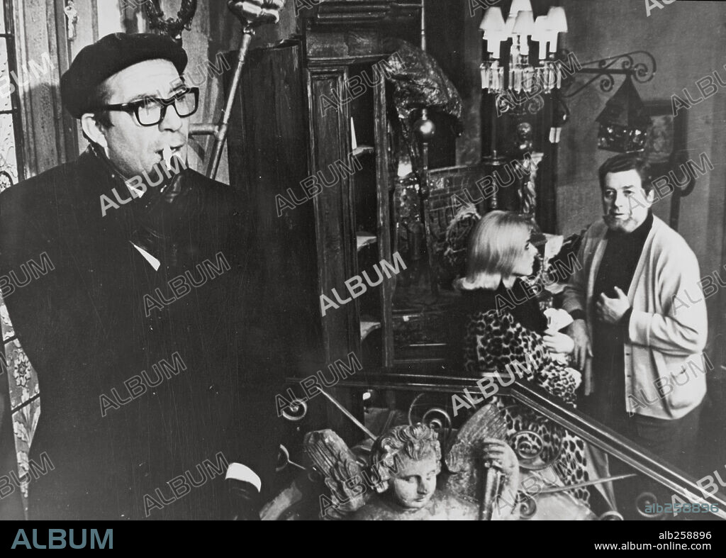CLAUDIO GORA and UGO TOGNAZZI in COMPLEXES, 1965 (I COMPLESSI), directed by DINO RISI, FRANCO ROSSI and LUIGI FILIPPO D'AMICO.