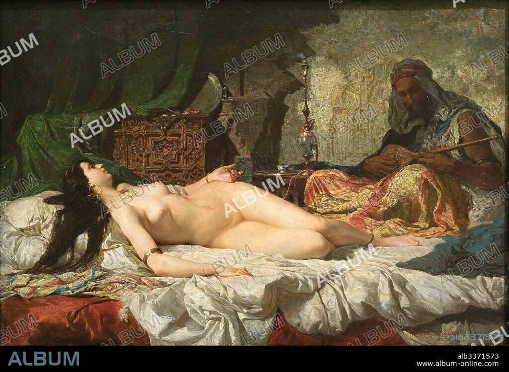 MARIA FORTUNY. The Odalisque.