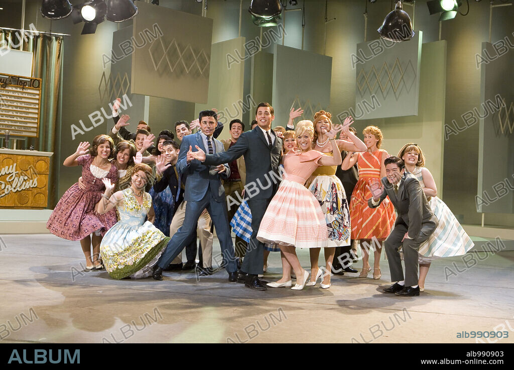 BRITTANY SNOW, JAMES MARSDEN and ZAC EFRON in HAIRSPRAY, 2007, directed by ADAM SHANKMAN. Copyright GABRIEL SIMON PRODUCTION SERVICES/STORYLINE ENTERTAINMENT/ / JAMES, DAVID.