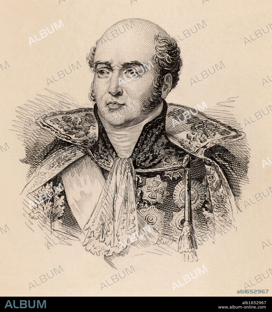 Louis Nicolas Davout or Davoust (1770-1823) Prince of Eckmul (1811) French  soldier, educated at military academy with Napoleon Bonaparte; Marshal of  France 1804. Served at - Album alb1652967
