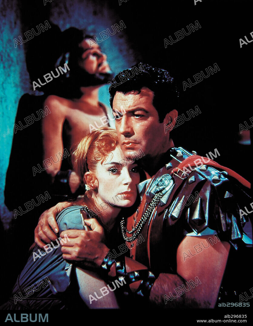 DEBORAH KERR y ROBERT TAYLOR en QUO VADIS, 1951, dirigida por MERVYN LEROY. Copyright M.G.M.