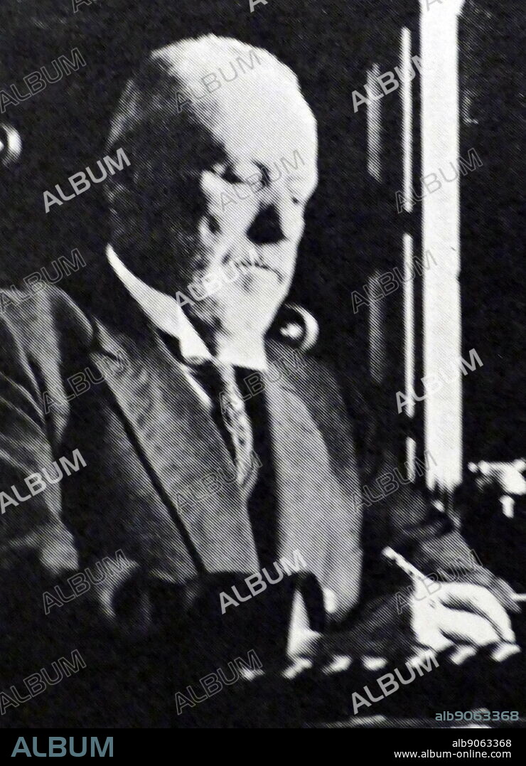Photographic portrait of Mikhail Rodzianko (1859-1924) a Russian politician, statesman and 5th Chairman of the State Duma. Dated 20th Century.