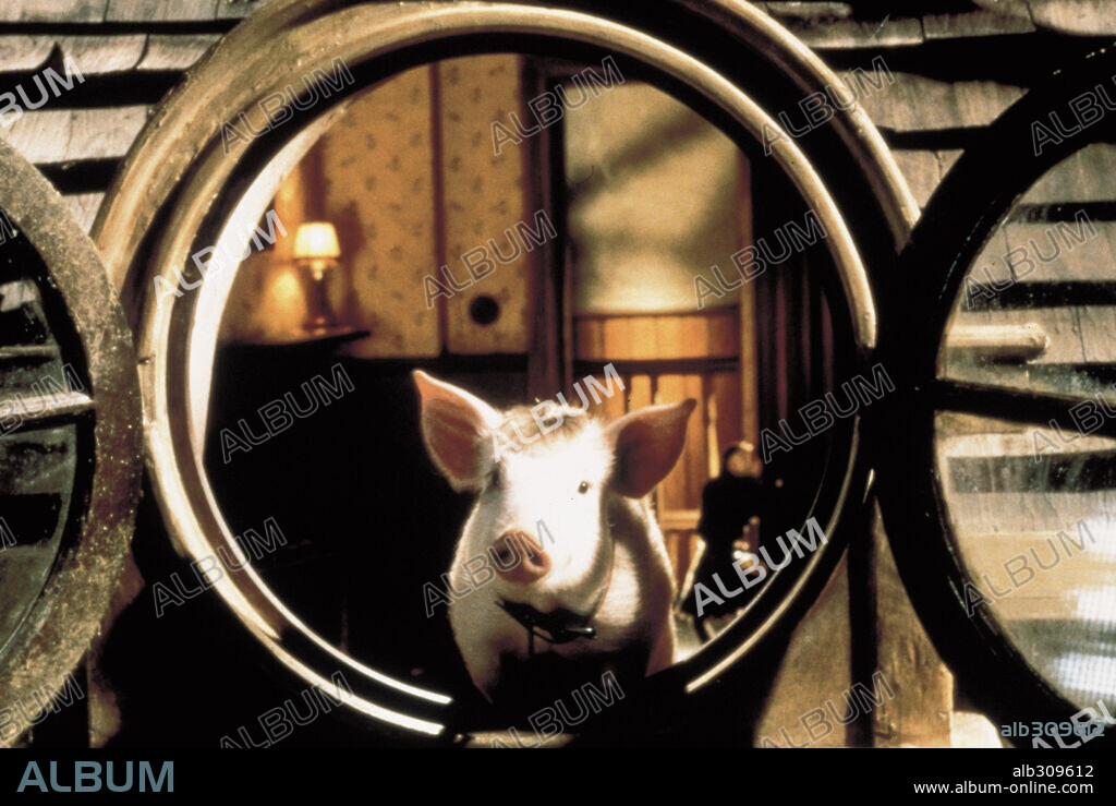 BABE, EL CERDITO EN LA CIUDAD, 1998 (BABE: PIG IN THE CITY), dirigida por GEORGE MILLER. Copyright UNIVERSAL PICTURES.