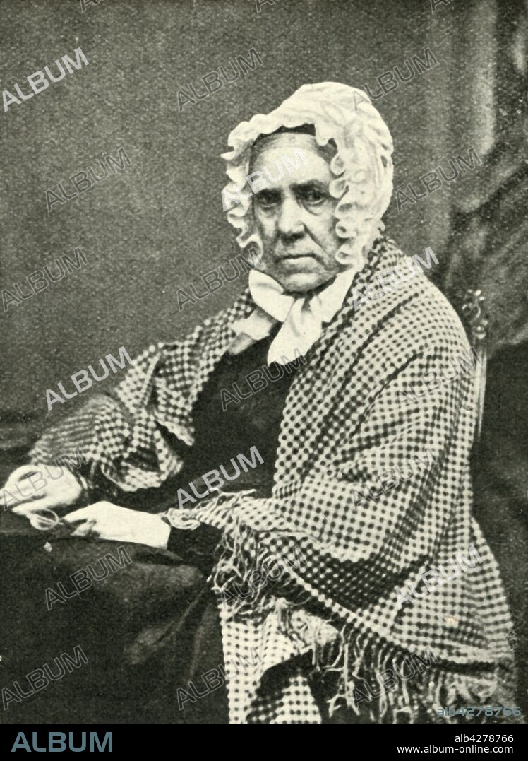 'Elizabeth Hyslop Burns, Daughter of the Poet', c1860s, (1902). Portrait of a woman believed to have been the illegitimate daughter of Scottish poet Robert Burns. From "The English Illustrated Magazine", Volume XXVII, April to September 1902. [T. Fisher Unwin, London, 1902].