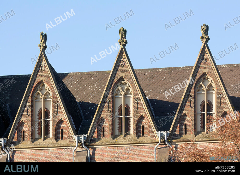 Krefeld-Hüls, Katholische Pfarrkirche St. Cyriakus.