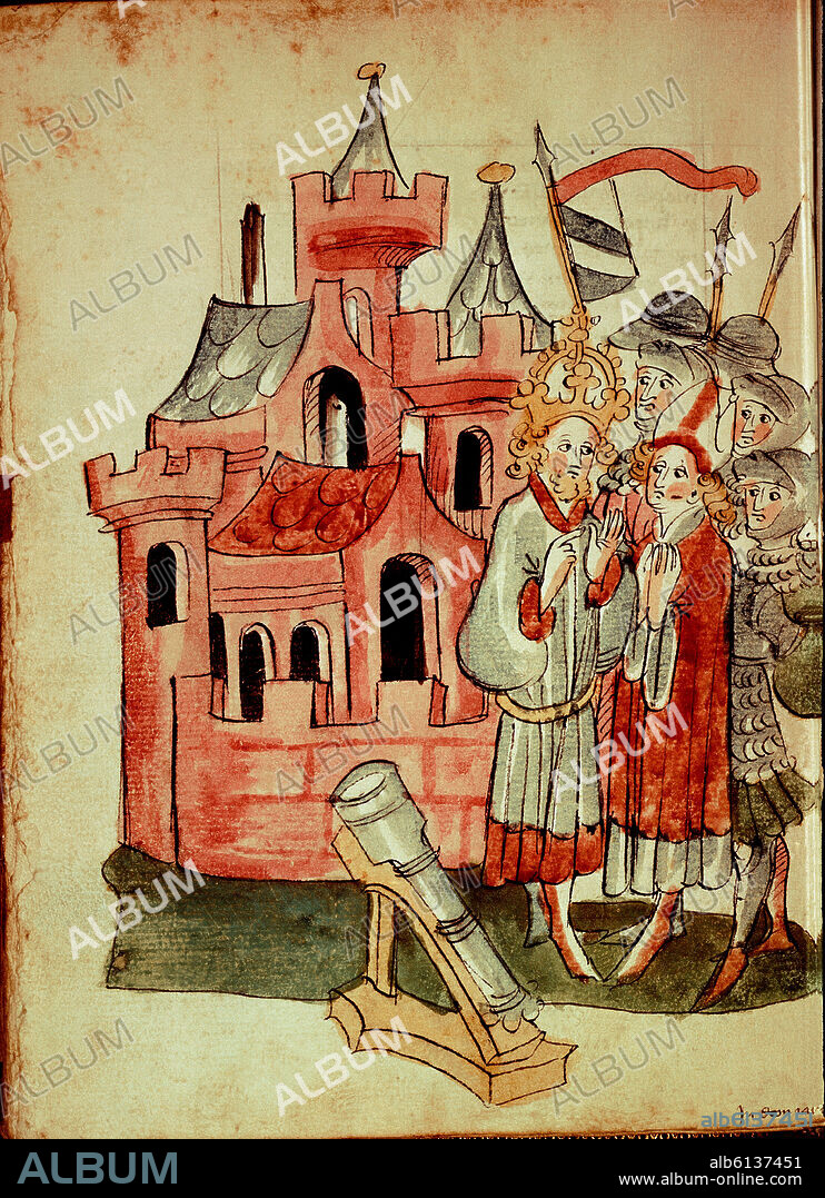 FEDERICO BARBARROJA Y ARCHIDUQUE DE COLONIA S XIV.