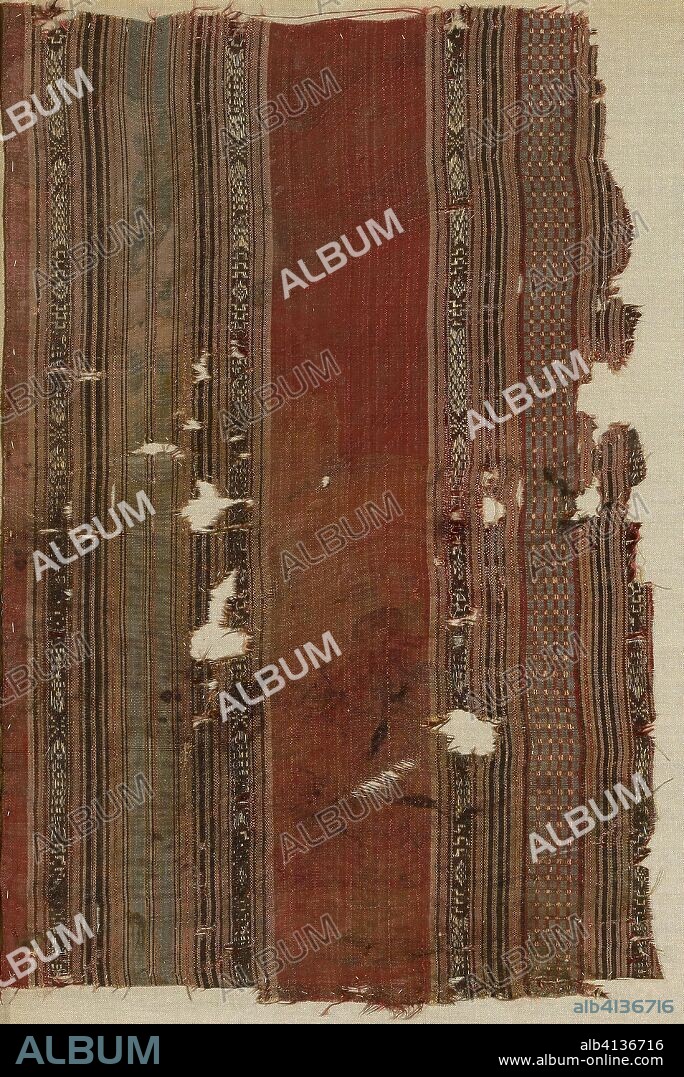 Fragment. Egypt. Date: 801 AD-1300. Dimensions: 33.0 x 21.6 cm (13 x 8 1/2 in.). Silk, compound weave. Origin: Egypt.