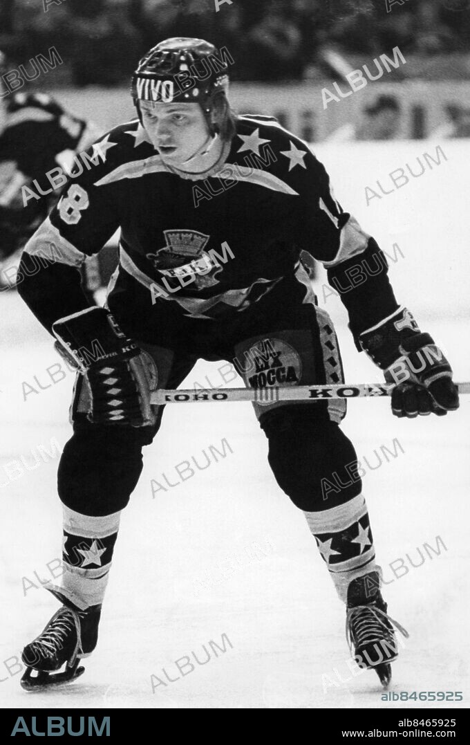 STOCKHOLM CA 1980 . Leif Holmgren spelade för AIK:s ishockeylag 1971-1984.. Foto: Pressens Bild / TT / Kod: 190.