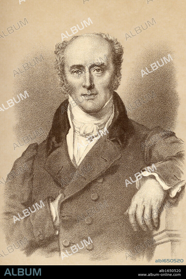 Charles Grey ,2nd. Earl Grey, 1764-1845. British Prime Minister 1830-34. From the portrait by Sir. Thomas Lawrence.