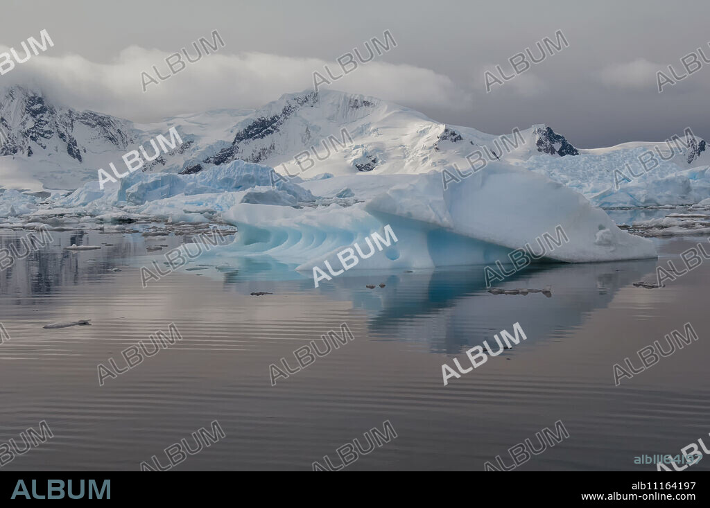 Bahia Paraiso (Paradise Bay), Antarctic Peninsula, Antarctica, Polar Regions.