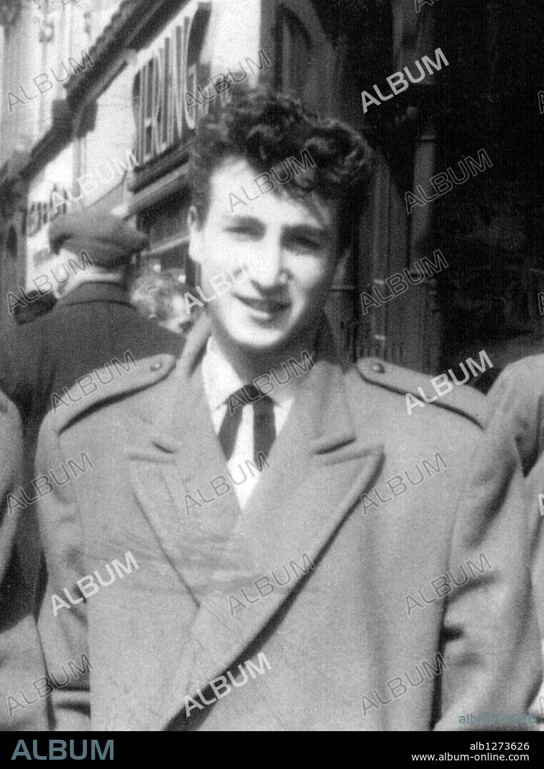 John Winston Ono Lennon, MBE, born October 9, 1940, murdered December 8, 1980, was an English songwriter, singer, musician, graphic artist, author and peace activist who gained worldwide fame as one of the founders of The Beatles.  PICTURED: May 5, 1958 - Liverpool, England, United Kingdom - A long-lost picture of JOHN LENNON. These were the happier times, two months before John's mother, Julia, died in a car accident. 05/05/1958