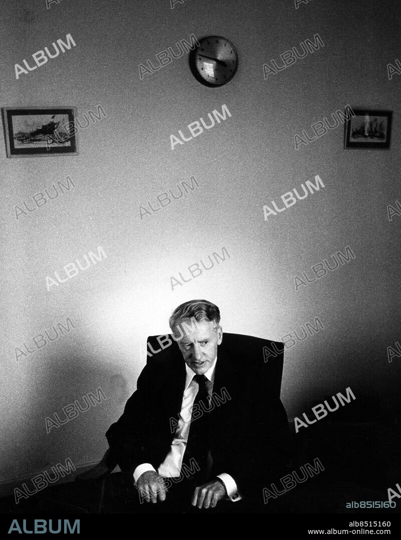 RHODESIA 1978.. Ian Smith (1919-2007), rhodesisk politiker, premiärminister 1964-1980. Bildade Rhodesiska fronten för att behålla vit överhet i landet. Foto: Lars Åström / Skånereportage / IBL Bildbyrå / TT / Kod: 36100.