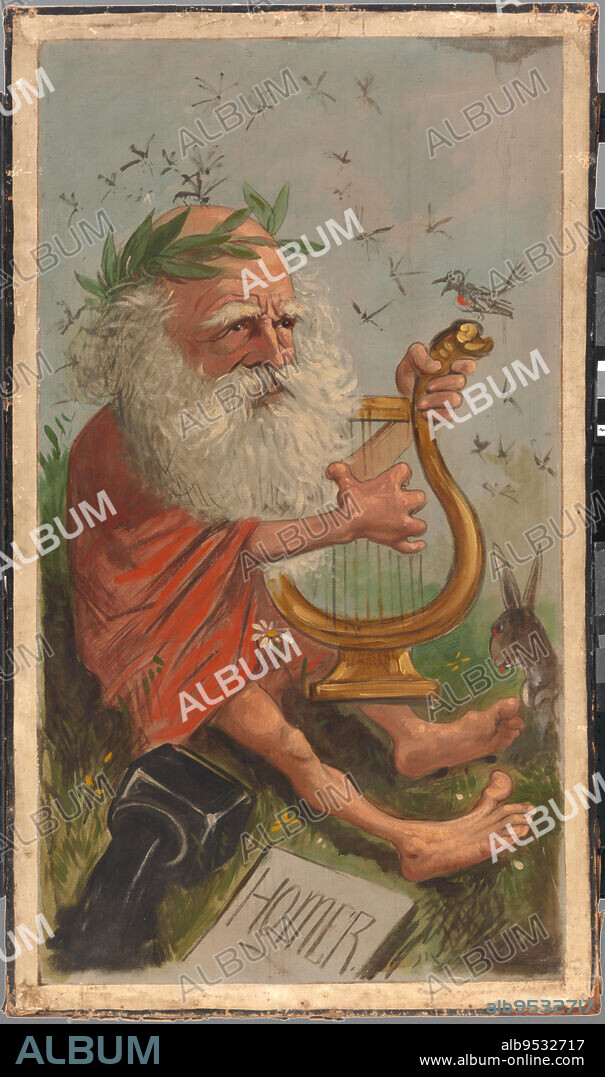 THOMAS NAST. William Cullen Bryant. Date: 1866. Oil on linen.