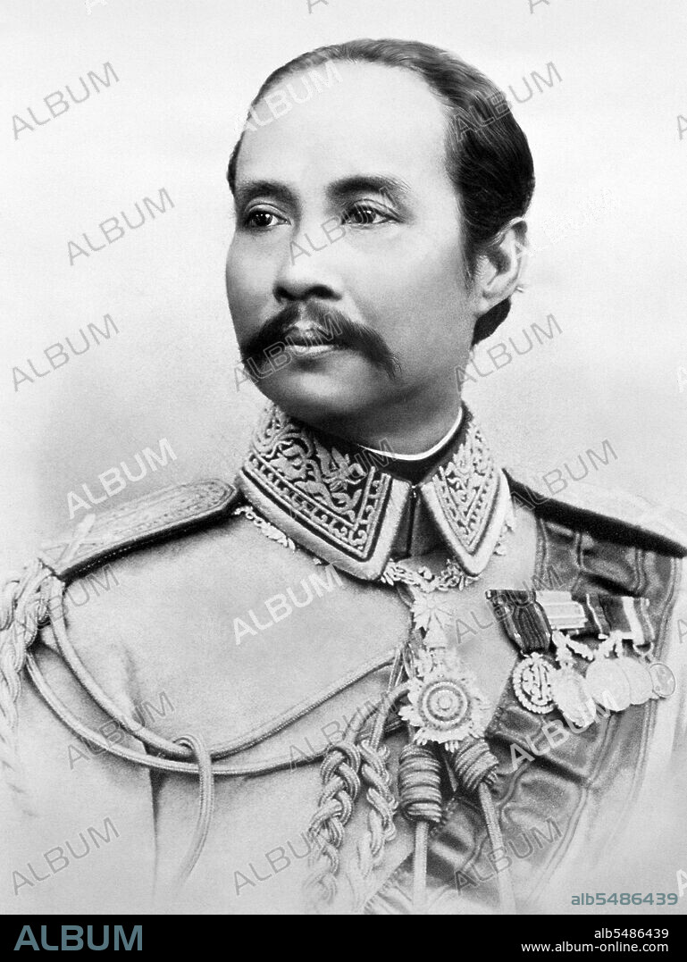 Phra Bat Somdet Phra Poramintharamaha Chulalongkorn Phra Chunla Chom Klao Chao Yu Hua, or Rama V (20 September 1853 – 23 October 1910) was the fifth monarch of Siam under the House of Chakri. He is considered one of the greatest kings of Siam. His reign was characterized by the modernization of Siam, immense government and social reforms, and territorial cessions to the British Empire and French Indochina. As Siam was threatened by Western expansionism, Chulalongkorn, through his policies and acts, managed to save Siam from being colonized. All his reforms were dedicated to Siam’s insurance of survival in the midst of Western colonialism, so that Chulalongkorn earned the epithet Phra Piya Maharat  - The Great Beloved King.