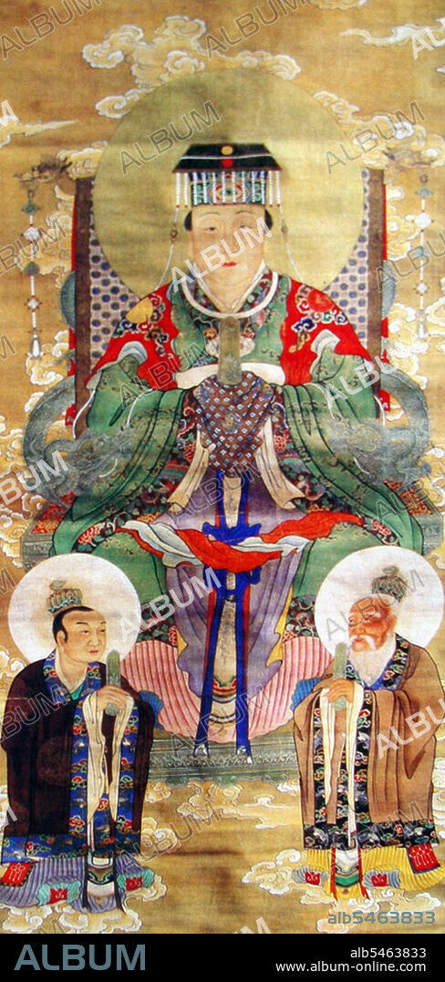The Imperial Goddess of Earth is in charge of births, land, rivers, and mountains. In Daoist ritual, as well as the Three Pure Ones, the Four Heavenly Ministers are also worshipped. Each of the Four Heavenly Ministers has his own divine birthday: The Great Jade Emperor on the 9th of the first lunar month, the Middle Heaven Great Emperor of the North Pole Star of Purple Subtlety on the the 27th of the tenth month, the Great Heavenly Emperor of the Highest Palace of Polaris on the 2nd of the second month, and the Imperial Earth Goddess on the 18th of the third month. Many Daoists go to temples to burn incense on these days.