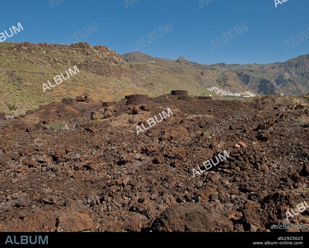 NECROPOLIS DE MAIPES, AGAETE, GRAN CANARIA.