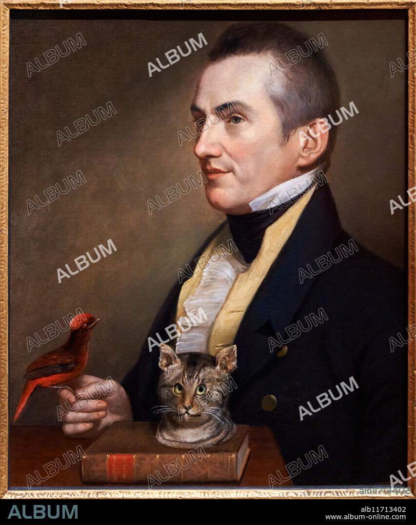 Charles Waterton, (1782-1865), 1824, By Charles Willson Peale, National Portrait Gallery, London, UK.