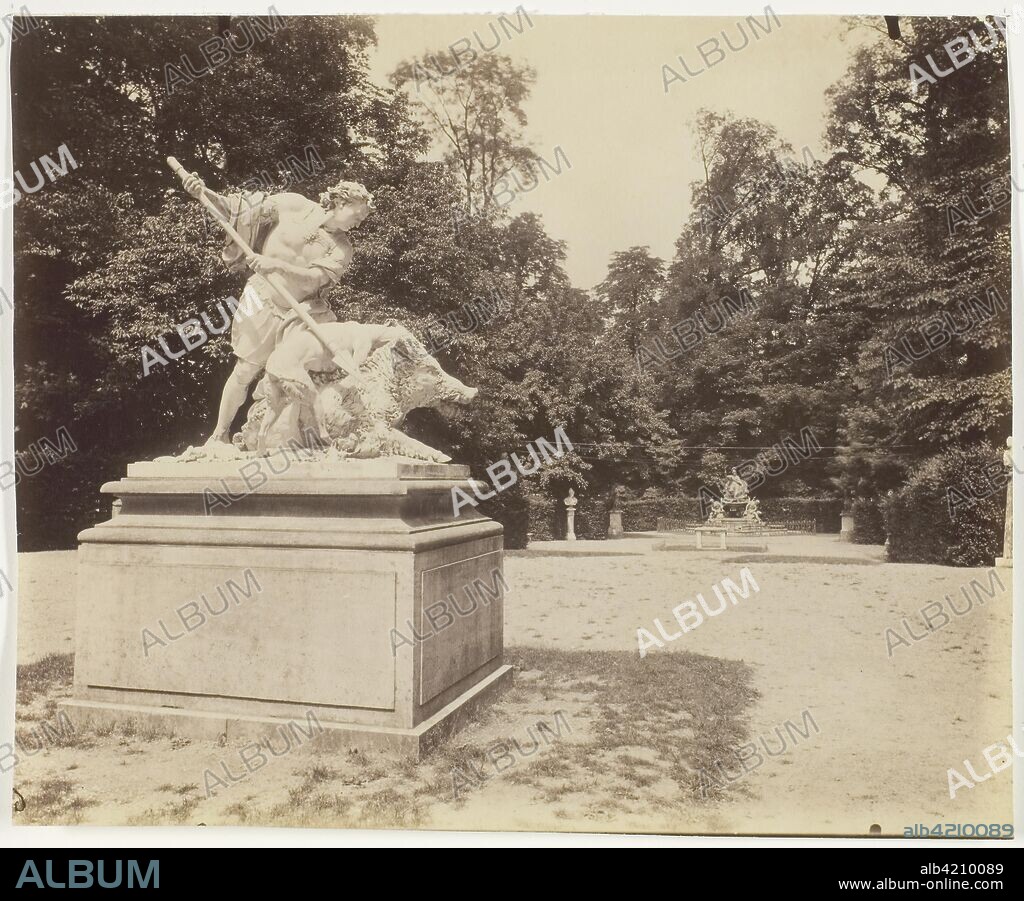Versailles, Bosquet de l' Arc de Triomphe. Jean-Eugène-Auguste Atget; French, 1857-1927. Date: 1901. Dimensions: 17.4 × 21.3 cm (image/paper). Albumen print. Origin: France.