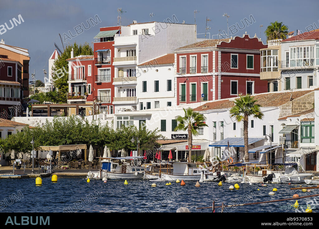 Cales Fonts , Es Castell, puerto de Mahón, Menorca, balearic islands, Spain.