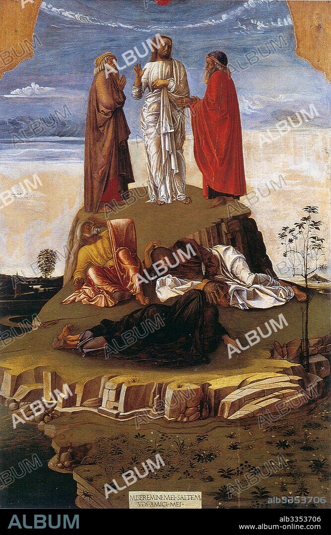 GIOVANNI BELLINI. The Transfiguration of Jesus.