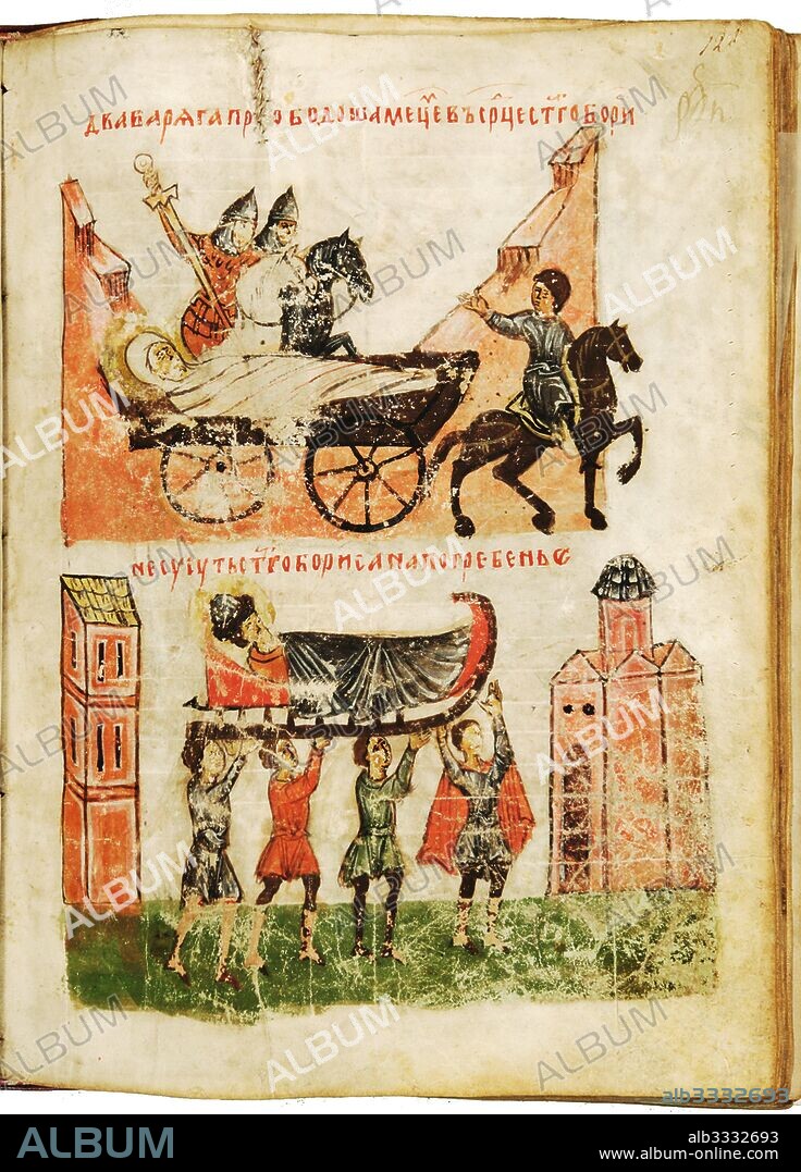ANONYME. Tale of Saints Boris and Gleb.