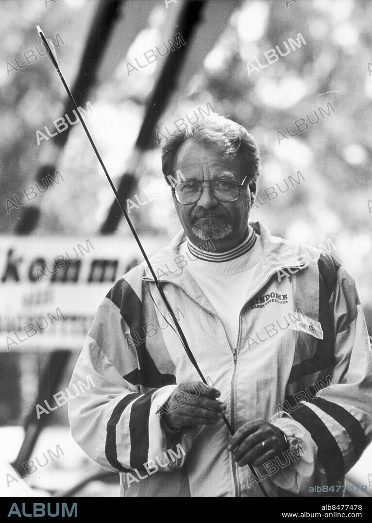Göteborg 1992-08-15 - Lennart Mattsson - bågskytt - Lindome BK - *** Local Caption *** GP Foto: István Zsiga. KAMERAREPORTAGE.