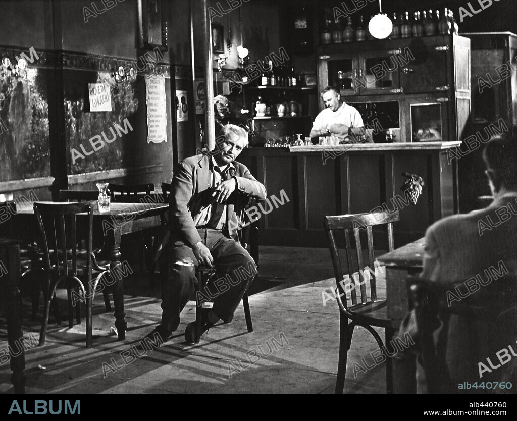 PIETRO GERMI in THE RAILROAD MAN, 1956 (IL FERROVIERE), directed by PIETRO GERMI. Copyright DE LAURENTIIS/PONTI/ENIC.