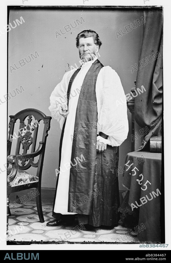 Bishop Talbot, between 1855 and 1865. [Missionary Bishop of the Northwest: bishop of the Episcopal Diocese of Indiana].