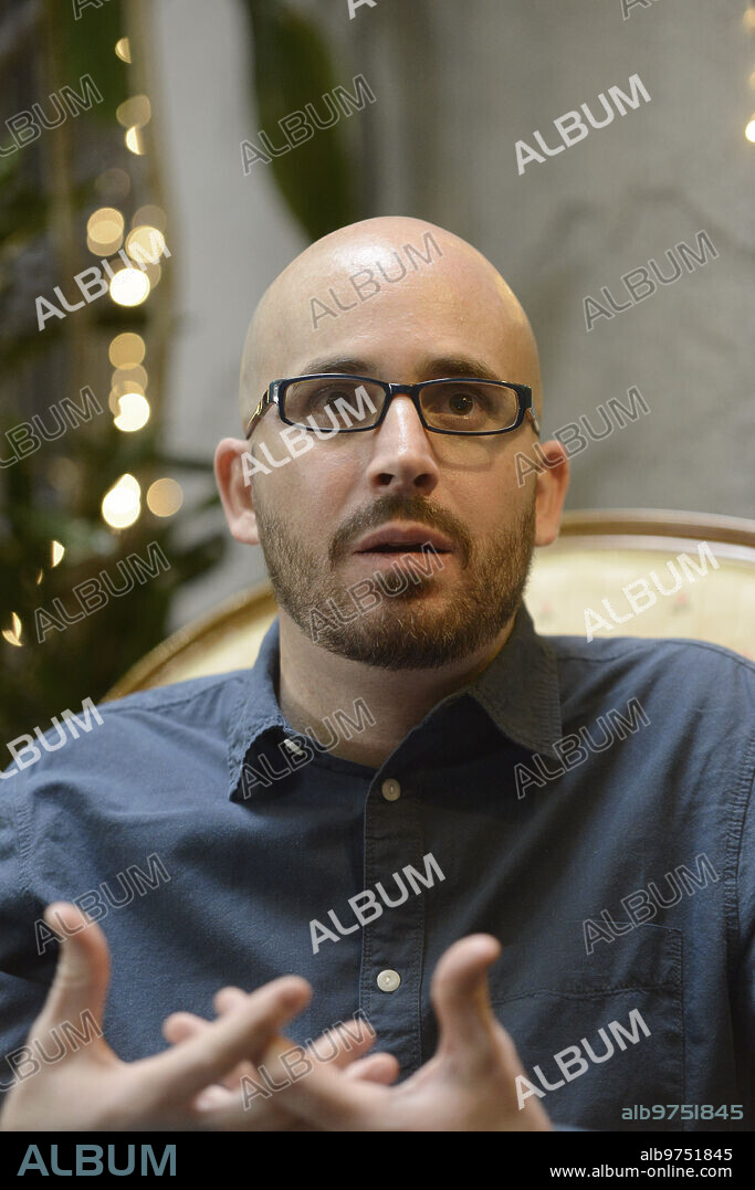 Madrid, 15/12/2015. Entrevista con Nacho Álvarez Peralta, responsable de economía de Podemos. Foto: Maya Balanya ARCHDC.