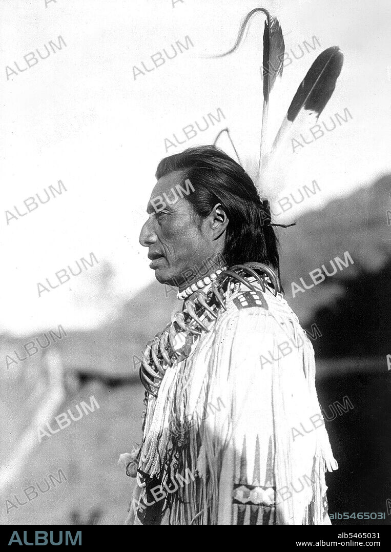 Edward S. Curtis Native American Indians-Crow's Heart