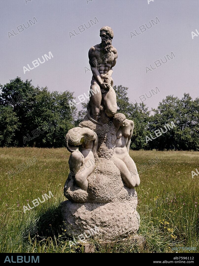 MONUMENTO ALEGORICO AL NACIMIENTO DEL RIO MIÑO.