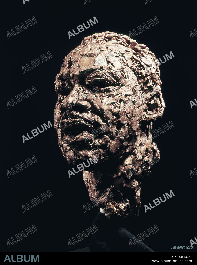 Bust of Martin Luther King Jr. by Robert Berks,  (b.1922).