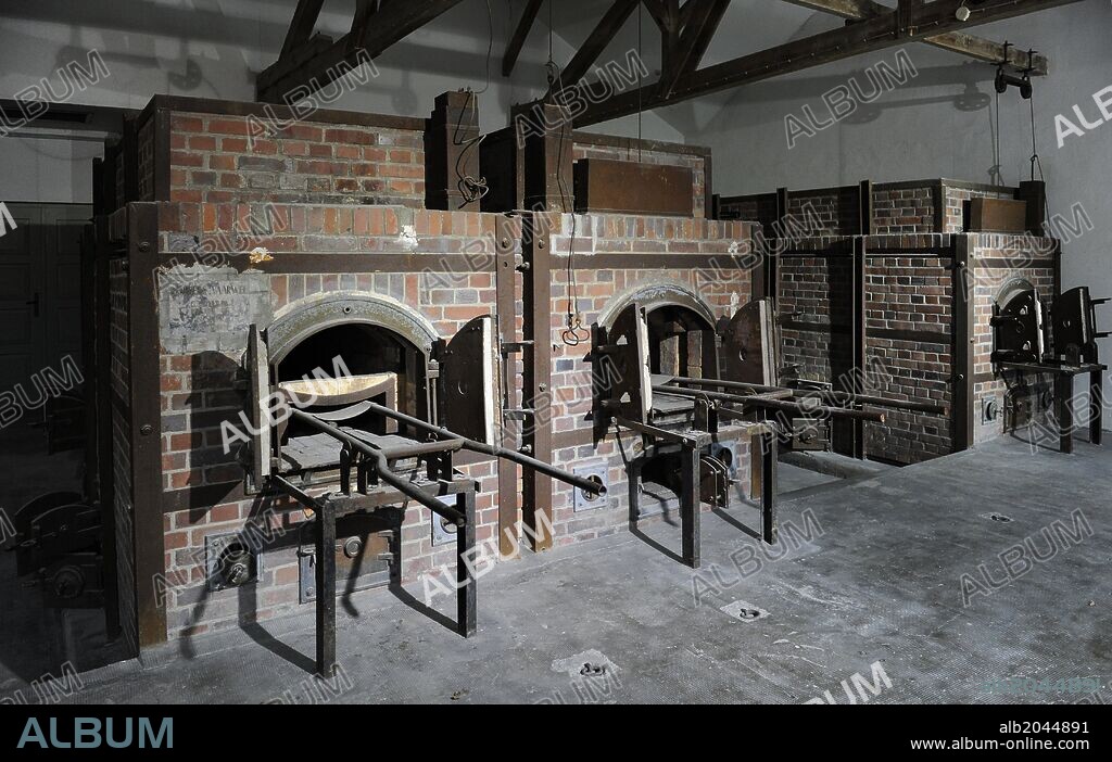 Campo de concentración nazi de Dachau. Actualmente funciona un Memorial y Museo sobre el Holocausto y la persecución política en el Tercer Reich. Hornos crematorios. Alrededores de Dachao. Norte de Múnich. Baviera. Sur de Alemania.