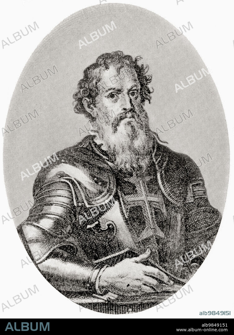 Infante D. Henrique of Portugal, Duke of Viseu, aka Prince Henry the Navigator, 1394 - 1460. Son of King JoÃƒÂ£o of Portugal. Chiefly responsible for Portugal's age of exploration. From Hutchinson's History of the Nations, published 1915.