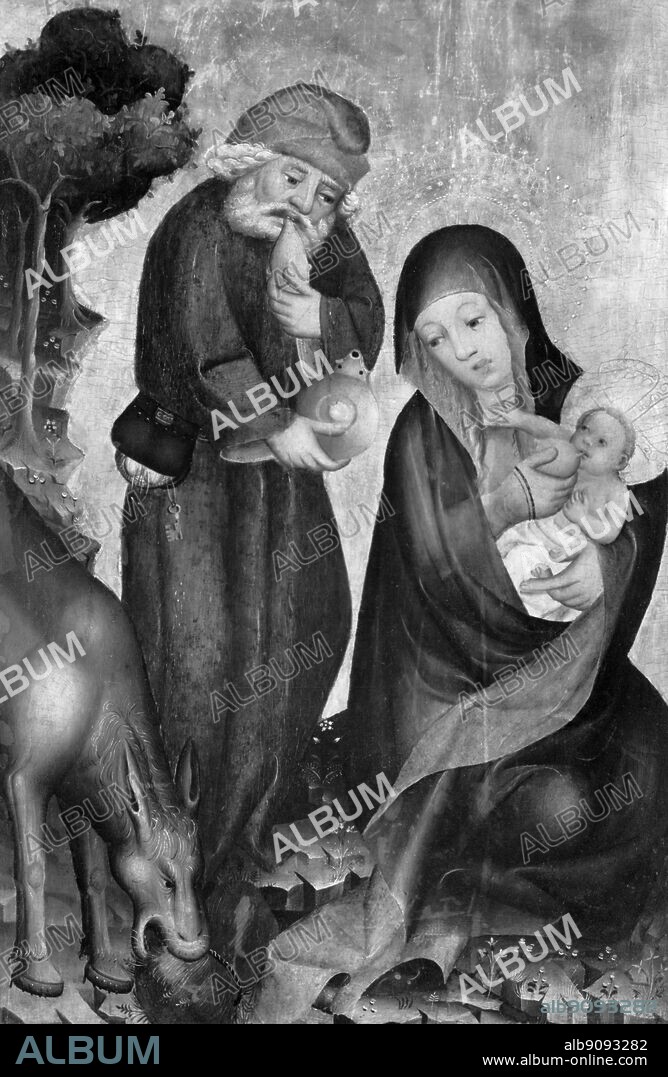 Meister Bertram von Minden. Rest on the Flight to Egypt.