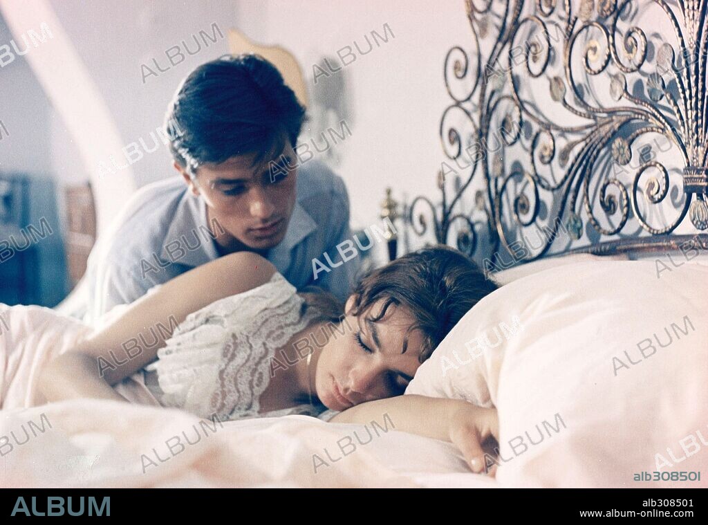 ALAIN DELON y MARIE LAFORET en A PLENO SOL, 1960 (PLEIN SOLEIL), dirigida por RENE CLEMENT. Copyright PARIS FILM/PANITALIA/TITANUS.