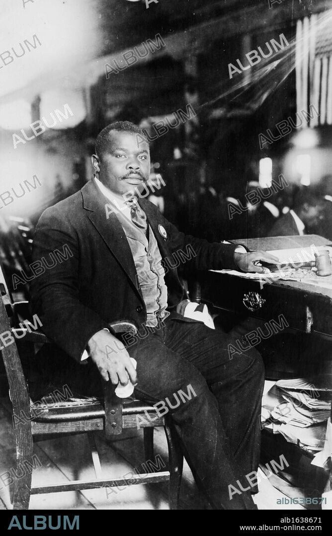 Rt. Excellent Marcus Mosiah Garvey, Jr., National Hero of Jamaica (1887 - 1940) Publisher, journalist, entrepreneur, Black Nationalist, Pan-Africanist, and orator.