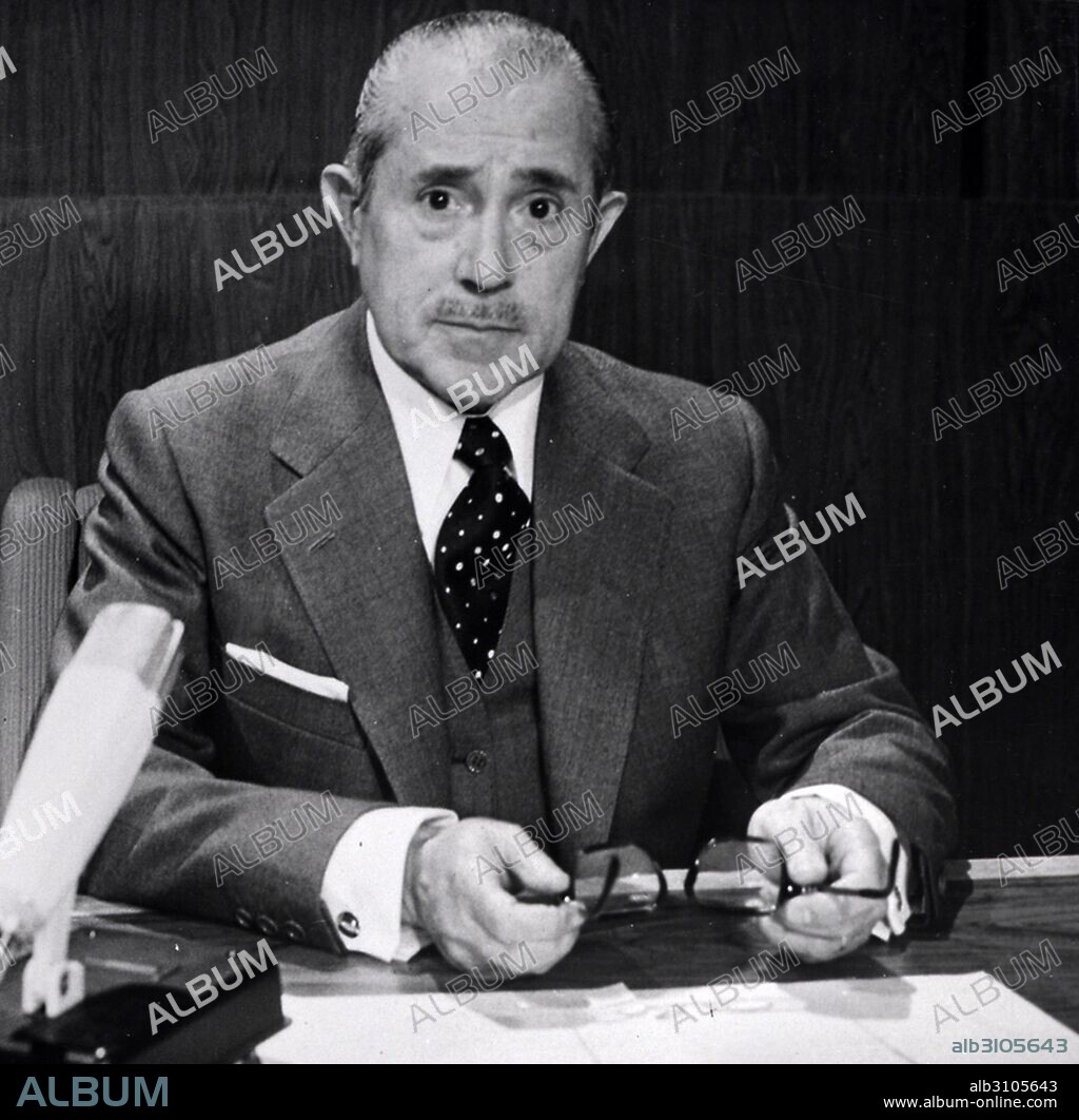 Don Carlos Arias Navarro, 1st Marquis of Arias-Navarro, Grandee of Spain (11 December 1908 – 27 November 1989) Prime Minister of Spain 1973-76.