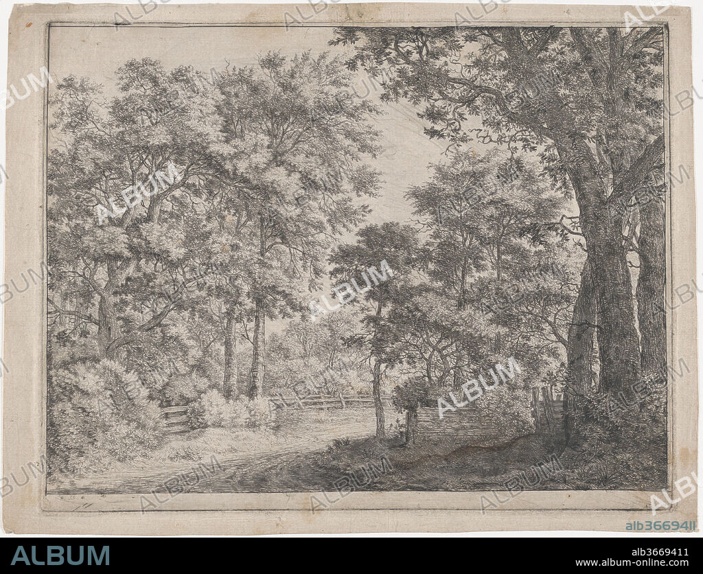 The Trimmed Groves. Artist: Etched by Anthonie Waterloo (Dutch, Lille 1609-1690 Utrecht). Dimensions: sheet: 8 13/16 x 11 5/16 in. (22.4 x 28.8 cm). Date: 17th century.