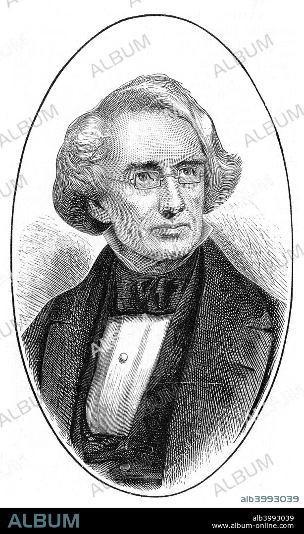 Samuel Finley Breese Morse, American artist and inventor, 1873. Morse (1791-1872) was the inventor of the first functional electric telegraph (1835) and, with Alexander Bain (1810-1977), of the Morse code. From The Science Record. (New York, 1873).