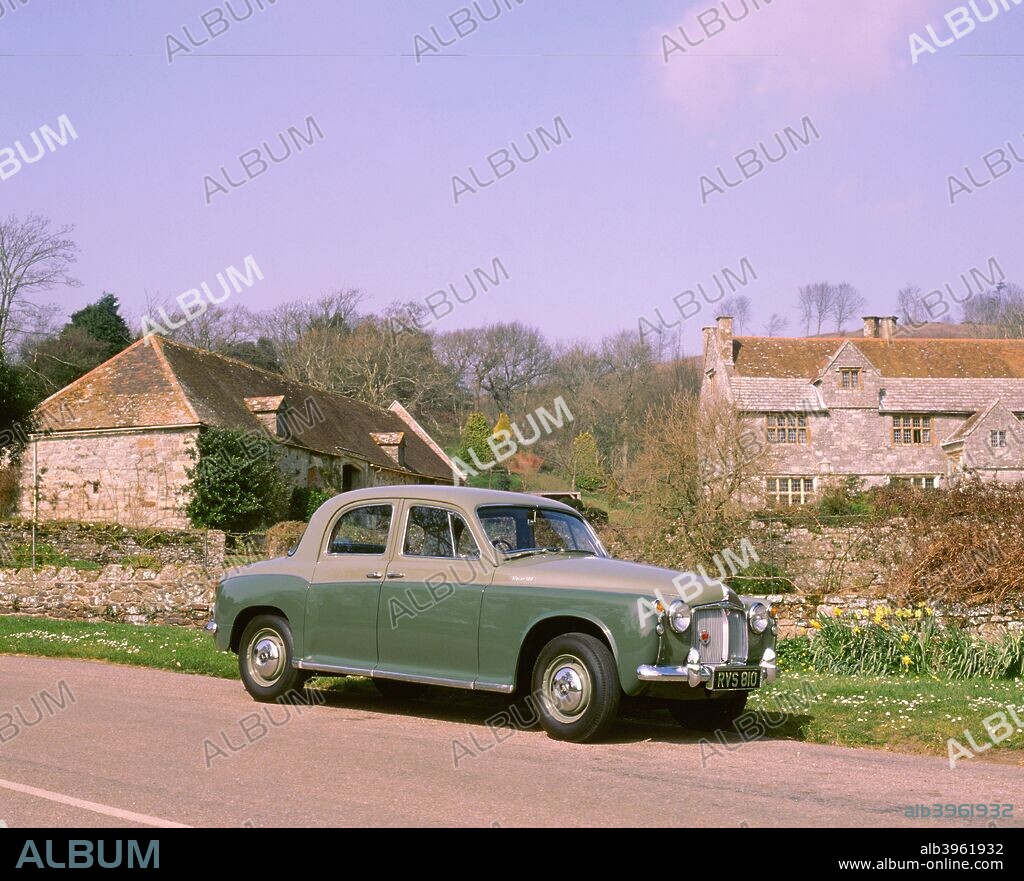 1960 Rover 100 P4 in a Village.