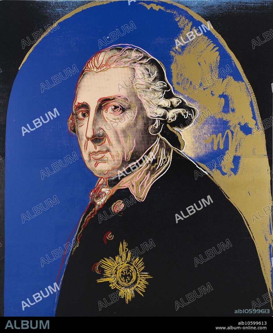 ANDY WARHOL. Friedrich II.
