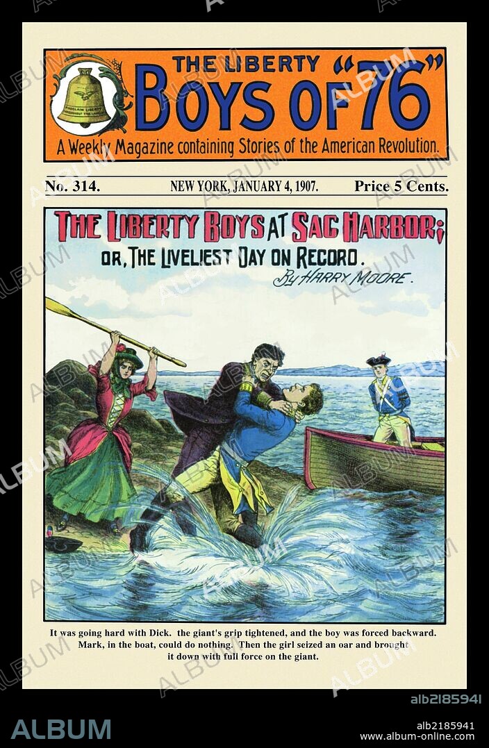 Liberty Boys of "76": The Liberty Boys at Sag Harbor 1907.