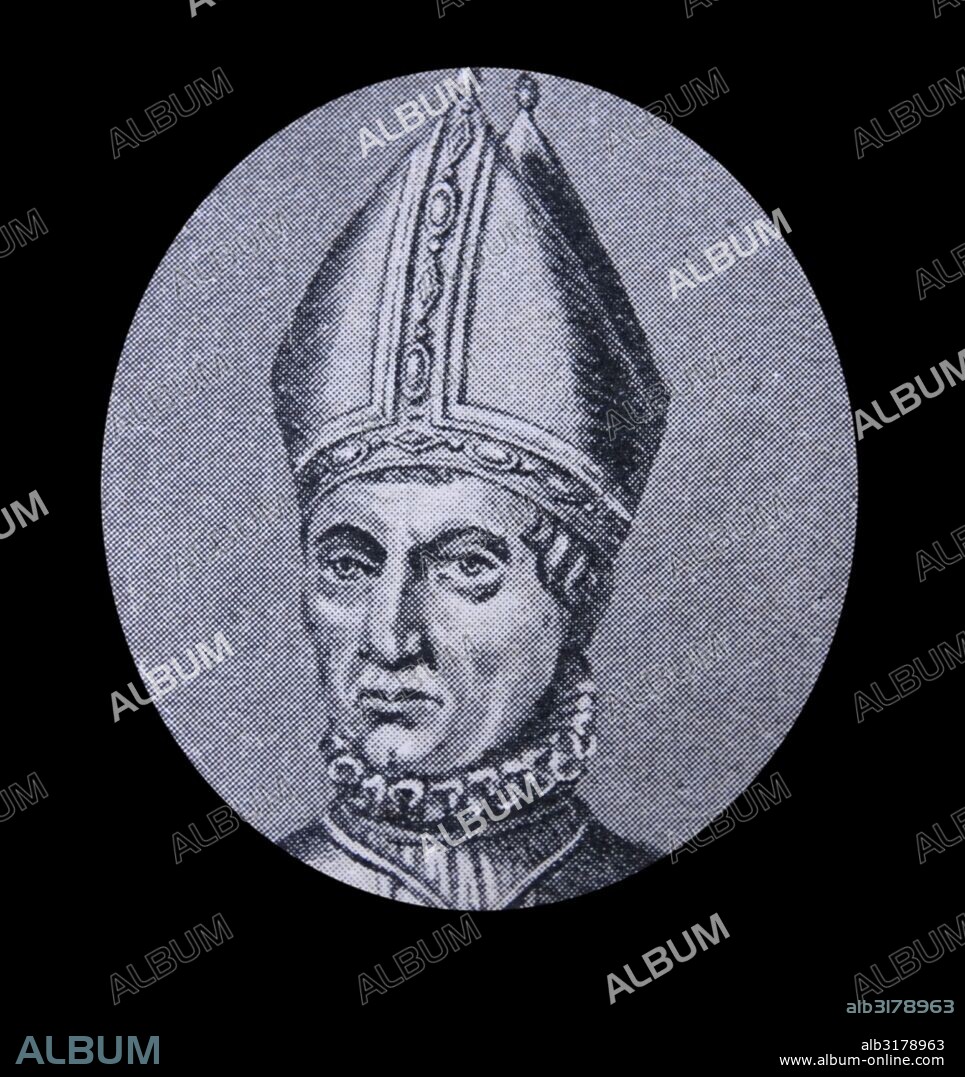 portrait of Antipope John XXIII (1370-1419) an antipope during the Western Schism.