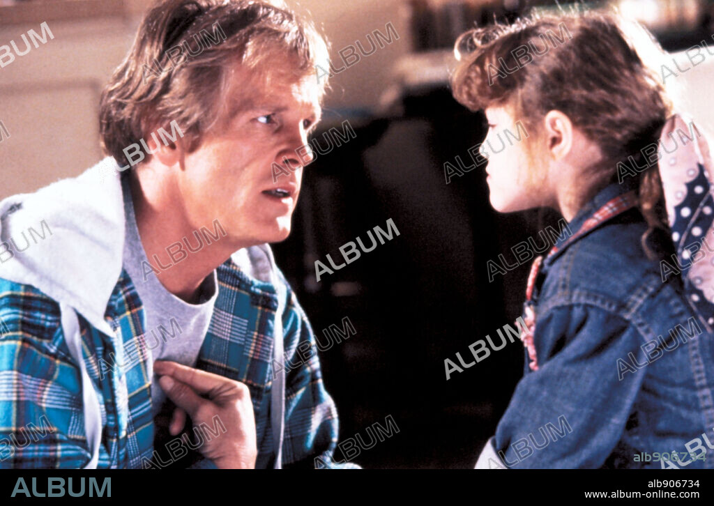 NICK NOLTE y WITTNI WRIGHT en APRENDIENDO A VIVIR, 1994 (I'LL DO ANYTHING), dirigida por JAMES L. BROOKS. Copyright COLUMBIA PICTURES.