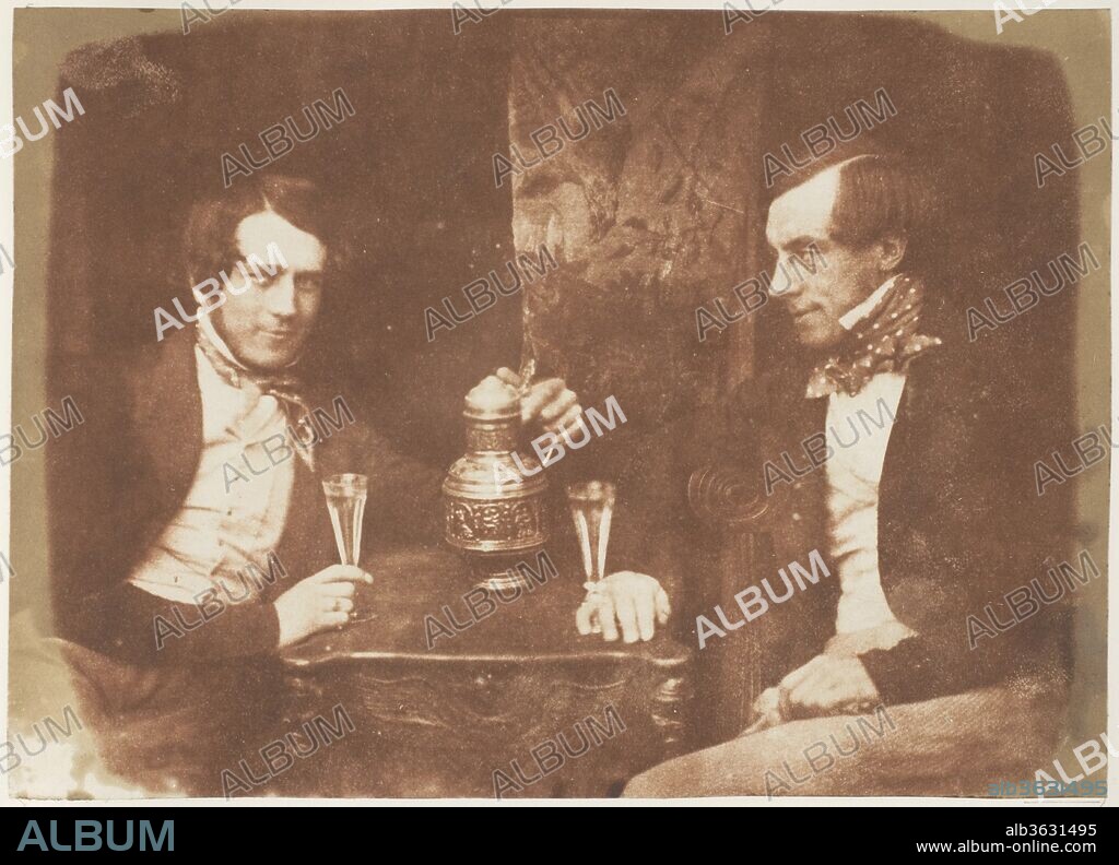 ROBERT ADAMSON und DAVID OCTAVIUS HILL. Sir James Young Simpson & Wainhouse (or Muirhouse). Artist: David Octavius Hill (British, Perth, Scotland 1802-1870 Edinburgh, Scotland); Robert  Adamson (British, St. Andrews, Scotland 1821-1848 St. Andrews, Scotland). Photography Studio: Hill and Adamson (British, active 1843-1848). Date: 1843-47.