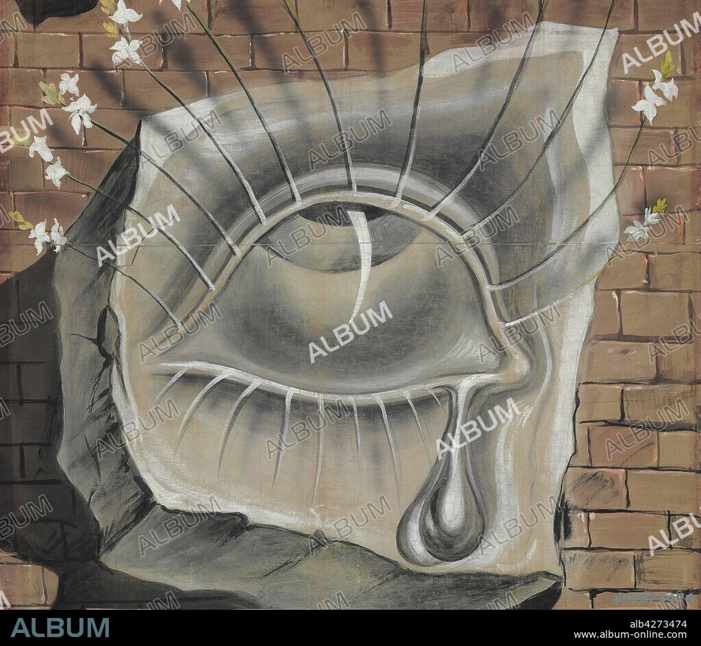 SALVADOR DALÍ. L'oeil fleuri. Stage design for the ballet Mad Tristan (Tristan fou).