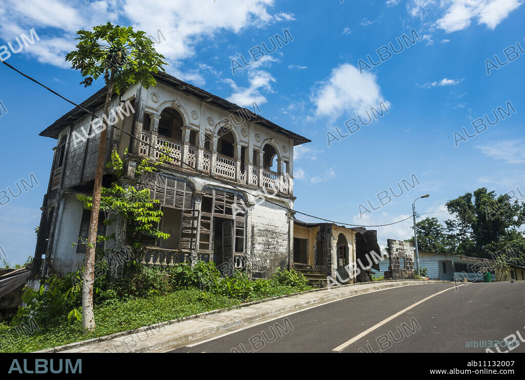 Batete, Bioko, Equatorial Guinea, Africa.