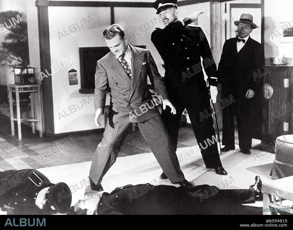 JAMES CAGNEY in BLOOD ON THE SUN, 1945, directed by FRANK LLOYD. Copyright UNITED ARTISTS.
