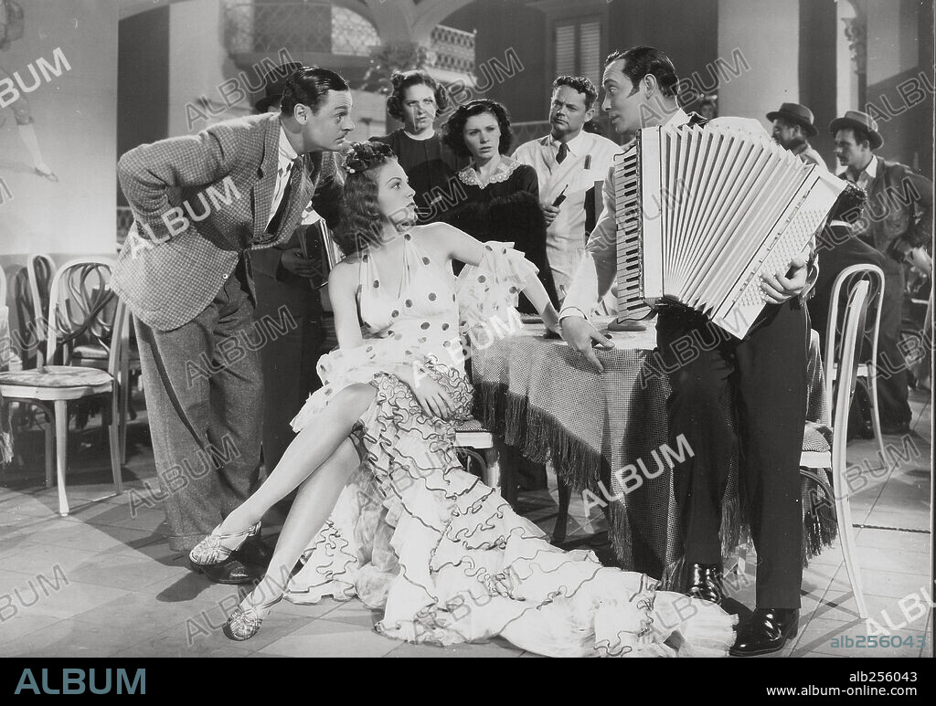 JEROME COWAN and VERA ZORINA in THE GOLDWYN FOLLIES, 1938, directed by GEORGE MARSHALL. Copyright UNITED ARTISTS.
